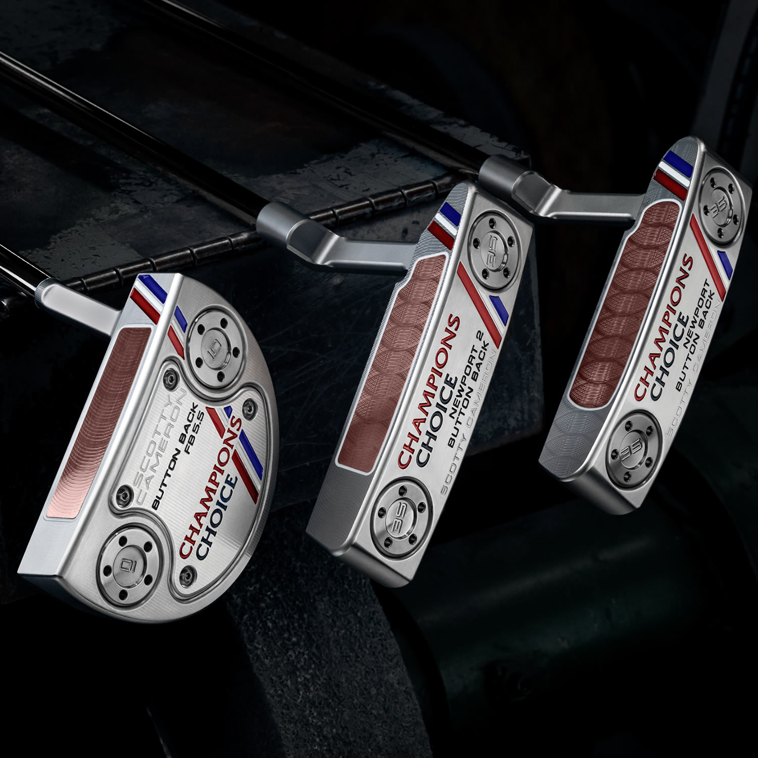 Scotty Cameron Champions Choice Newport Button Back Golf Putter